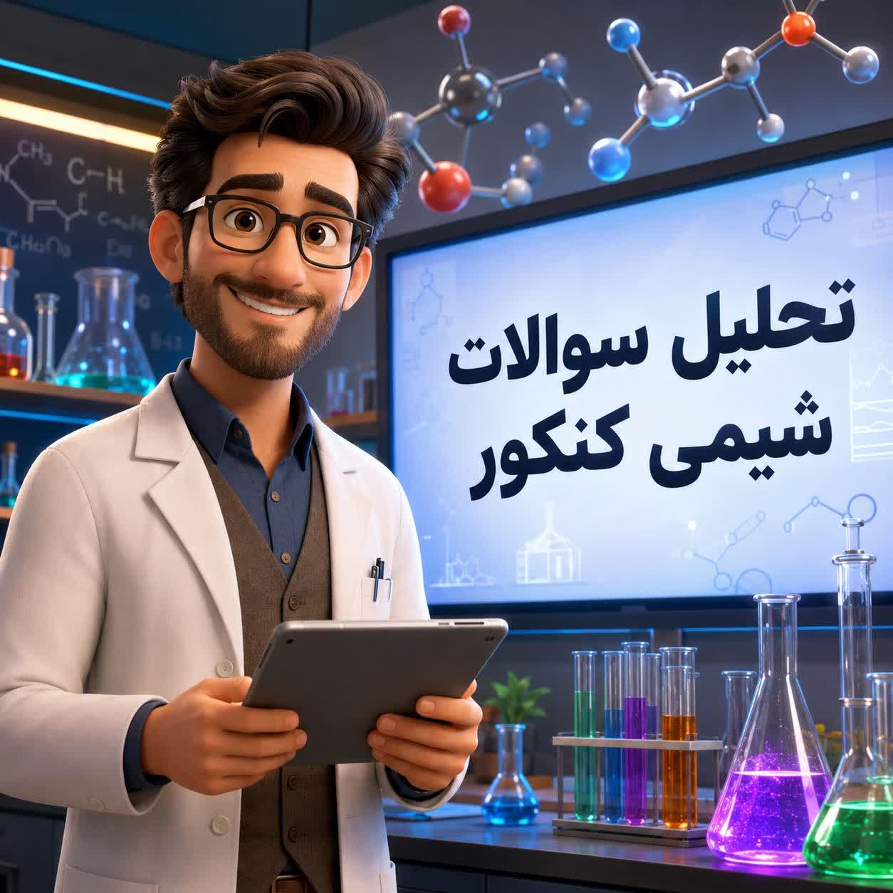 تحلیل سوالات شیمی کنکور خارج 99 تحلیل سوالات شیمی کنکور خارج 99